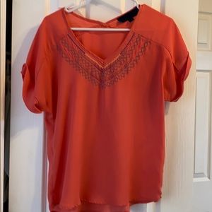 Boutique Blouse with v neck detail